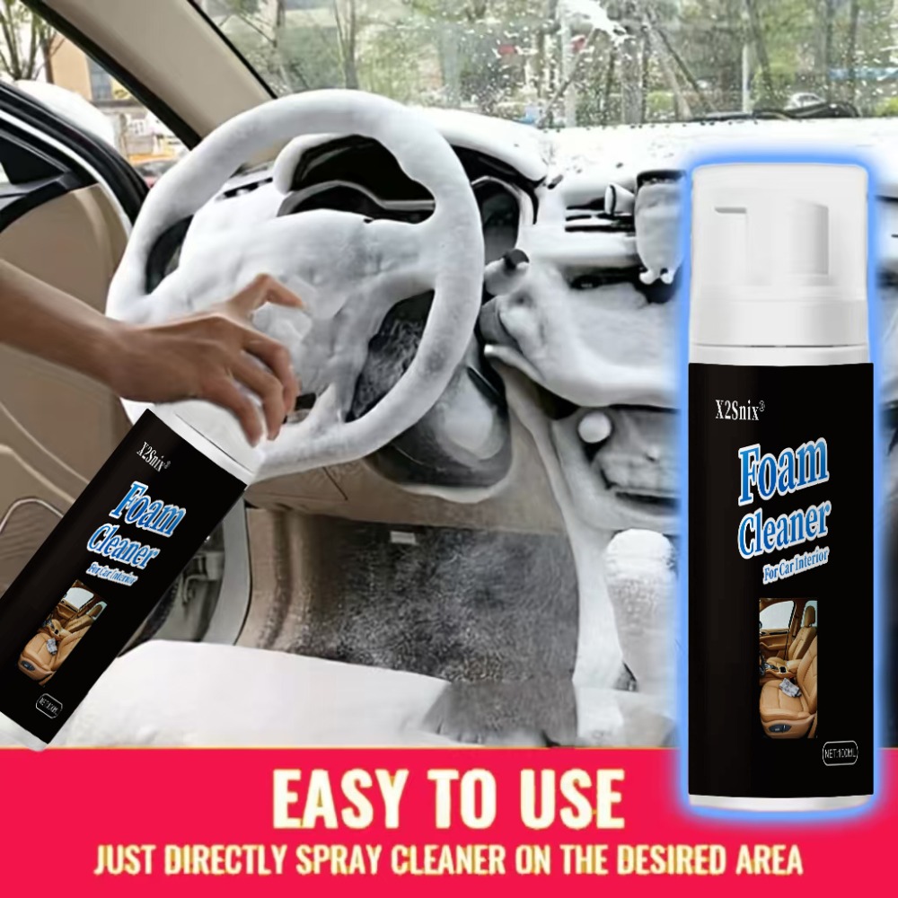 Leather Cleaner Interior - Nuovo Detergente Schiumogeno Multifunzionale per la