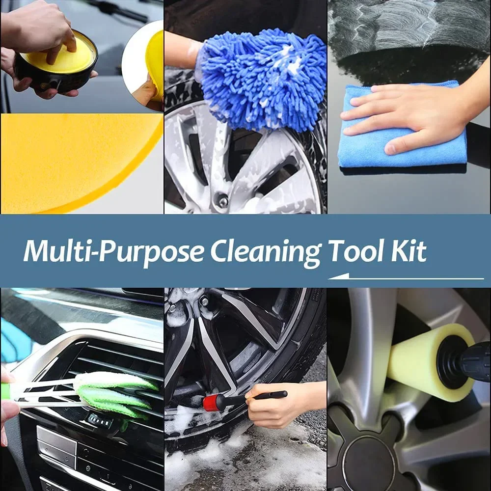 Nuovo kit di pulizia per detta - Detailing Brush Set recensione e prezzo